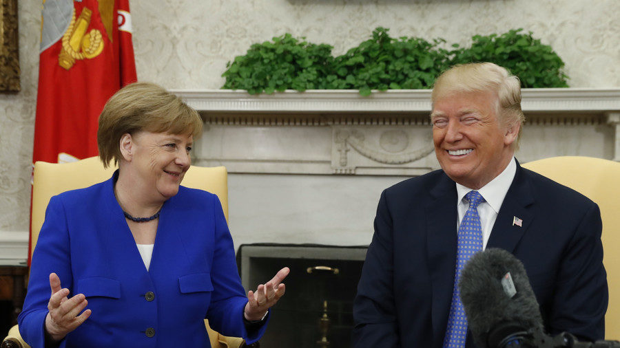 Merkel Trump