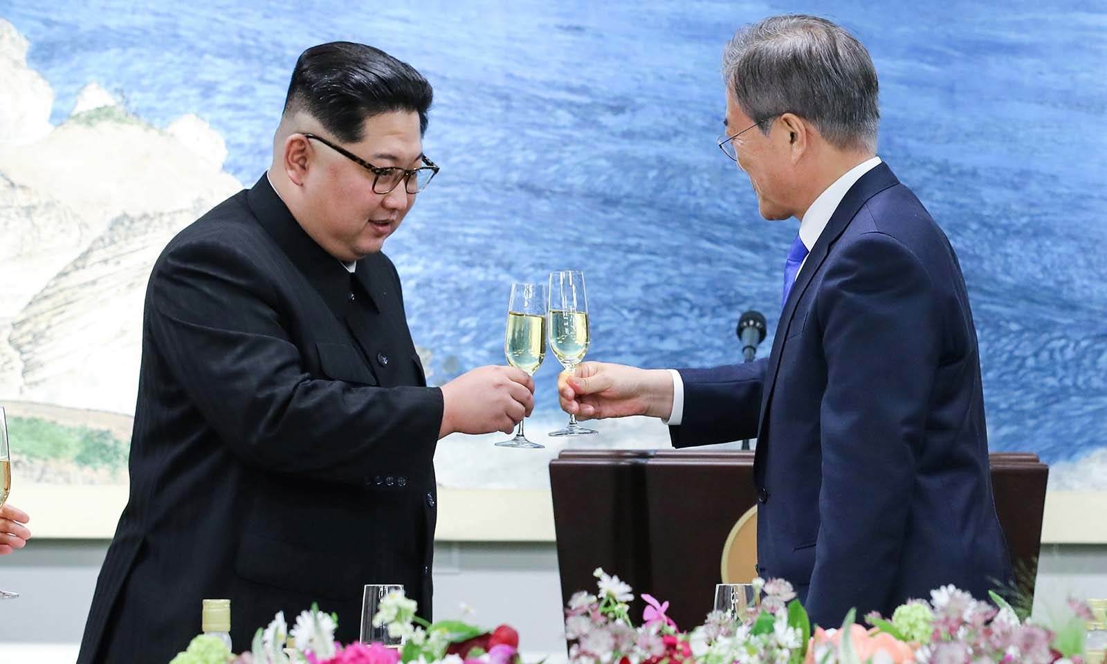 Click to enlarge korea peace summit