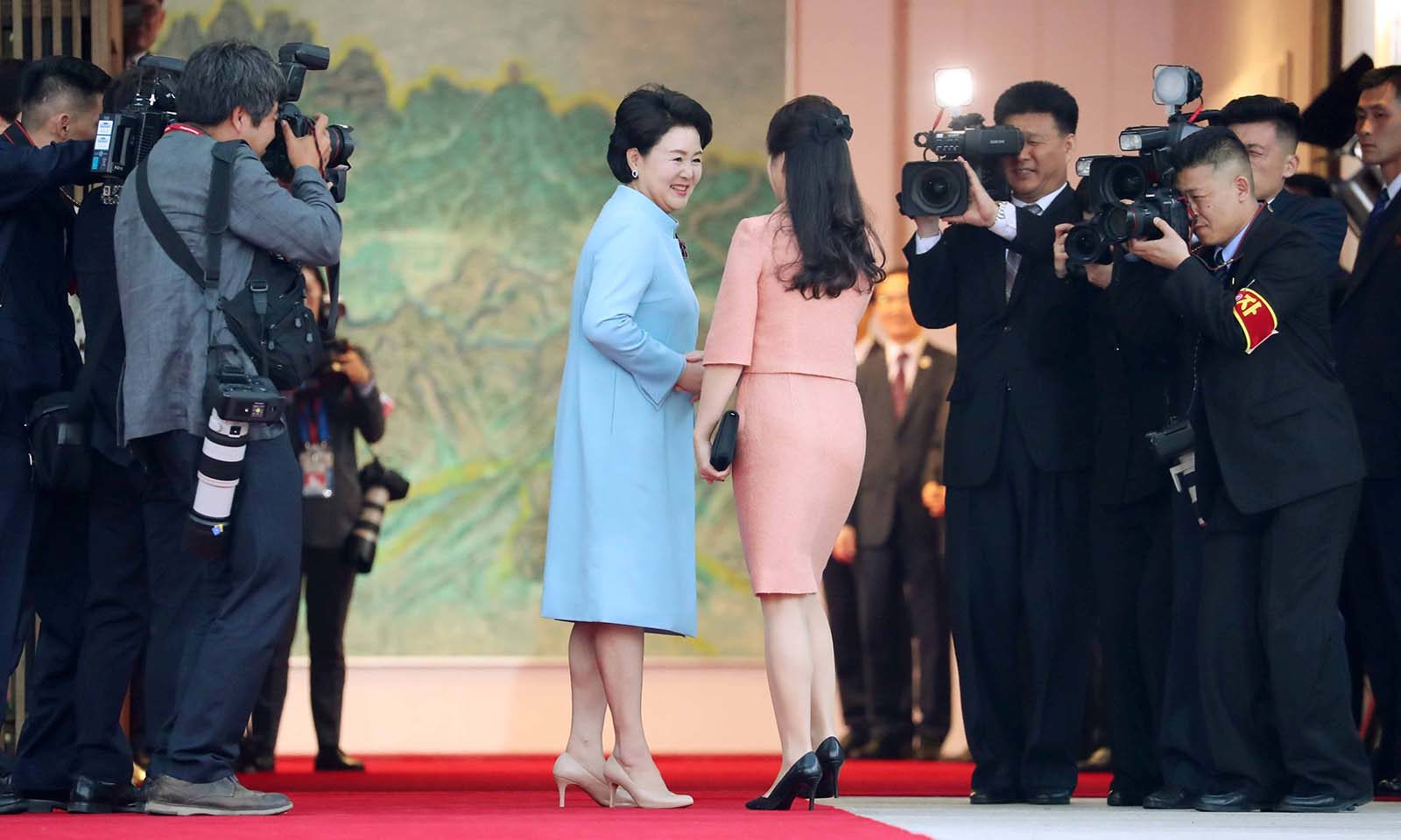 Click to enlarge korea peace summit
