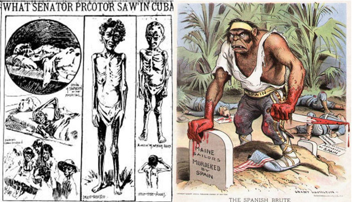 US-Spanish war propaganda Cuba