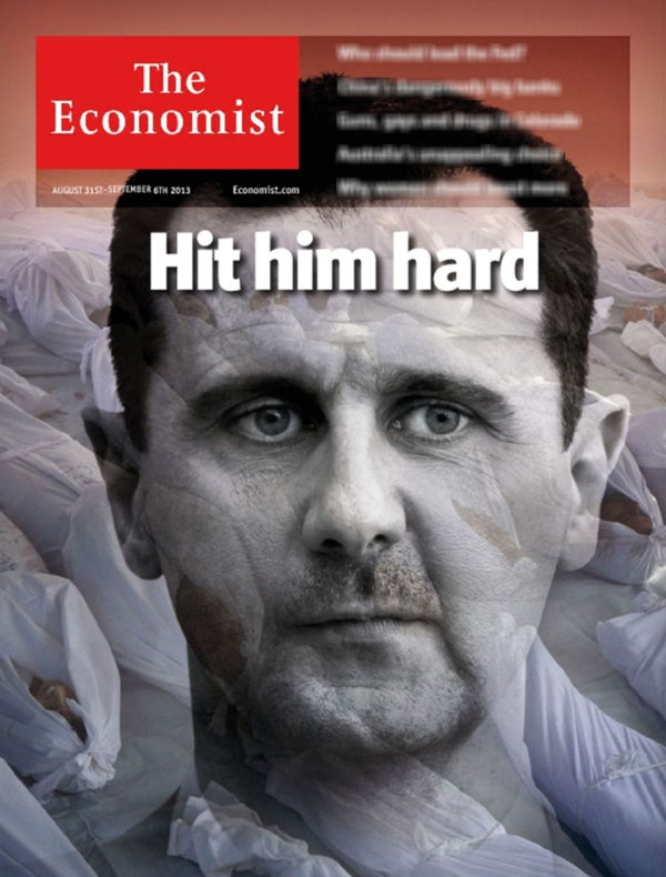 Click to enlarge Cover of The Economist, August 31st, 2013
