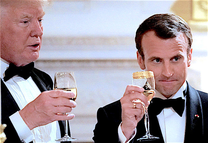 Click to enlarge MacronTrump