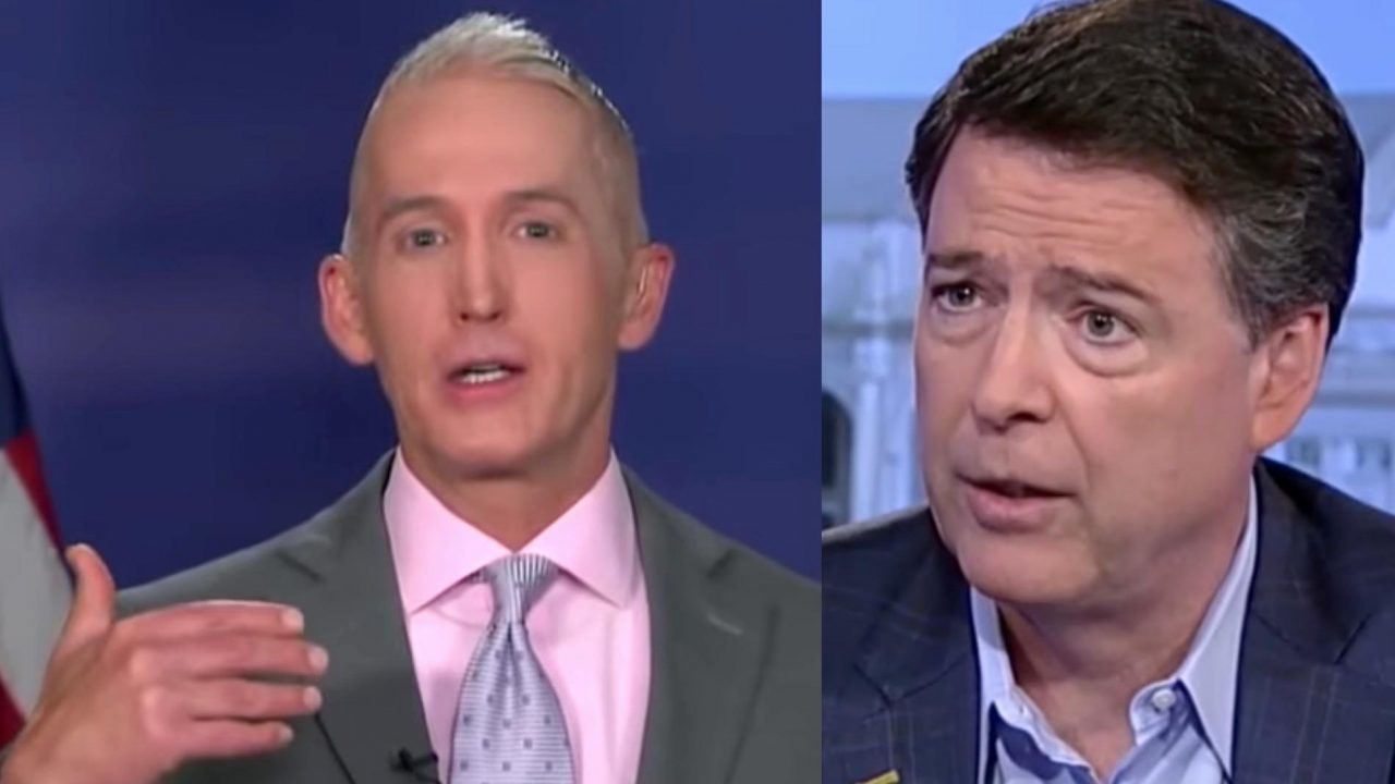 Click to enlarge Trey Gowdy - James Comey