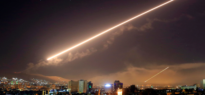 US syria missile strike