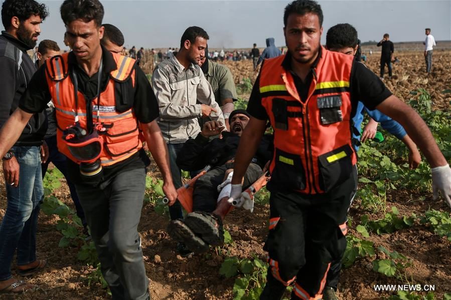 gaza injured
