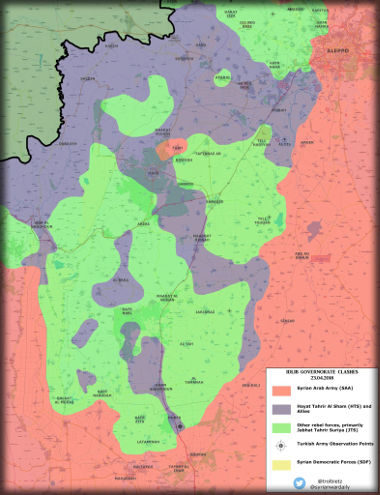 Click to enlarge idlib map