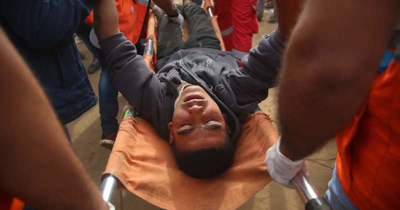 Gaza injured