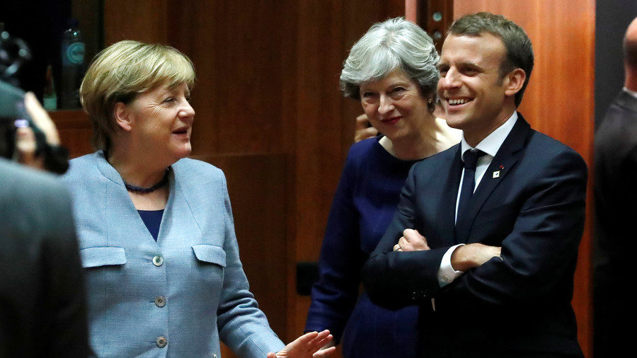 Merkel May Macron