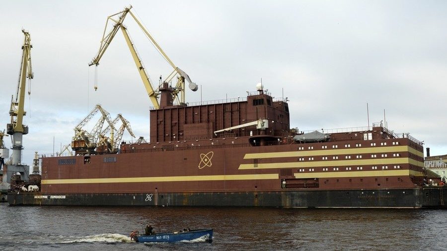 Click to enlarge floating nuclear plant russian