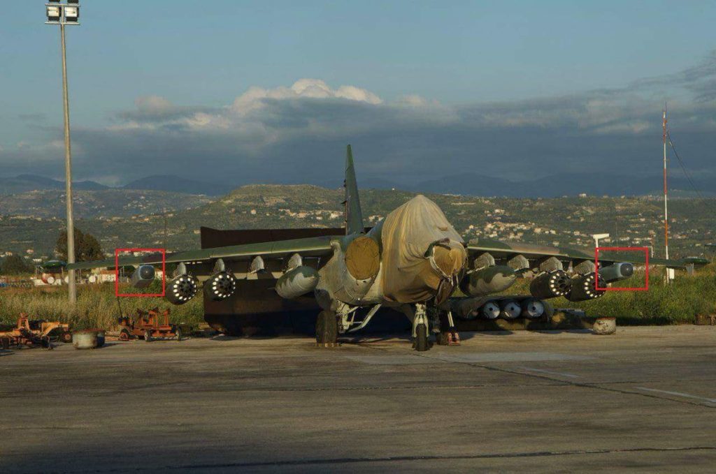 A Su-25SM3 attack aircraft