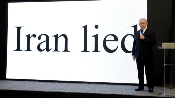 iran lied Benjamin Netanyahu