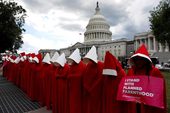 Click to enlarge handmaid's tale protest washington