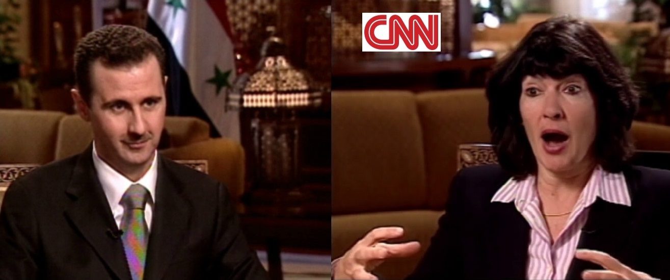 Click to enlarge cnn interview assad