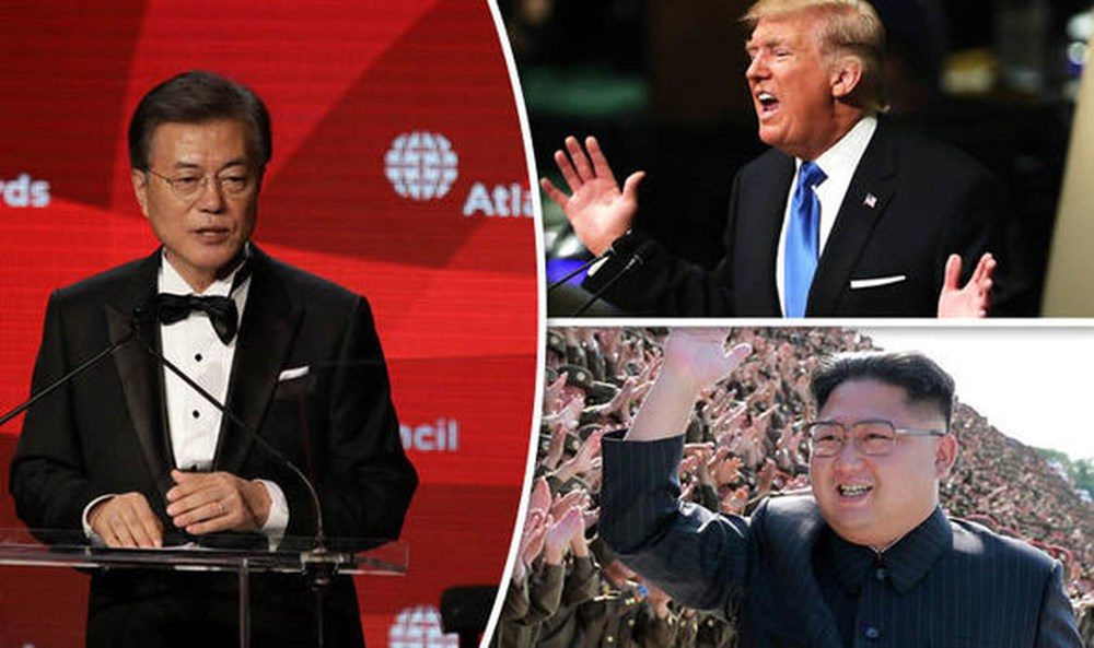 Click to enlarge Trump Kim Moon