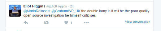 eliot higgins tweet