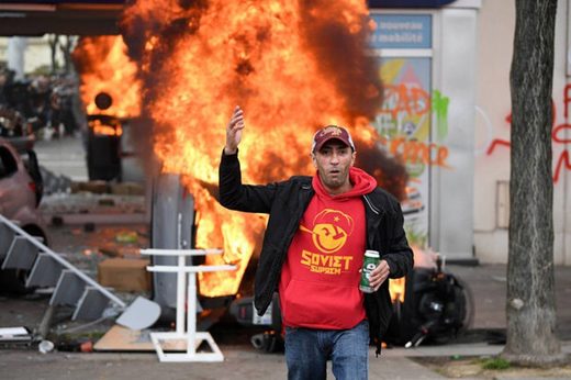 Click to enlarge may day riot paris