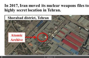 Click to enlarge natanyahu iran files