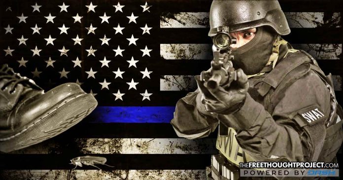 Click to enlarge police state training