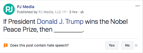 facebook hate speech initiative