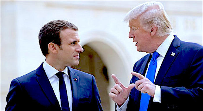 Click to enlarge TrumpMacron