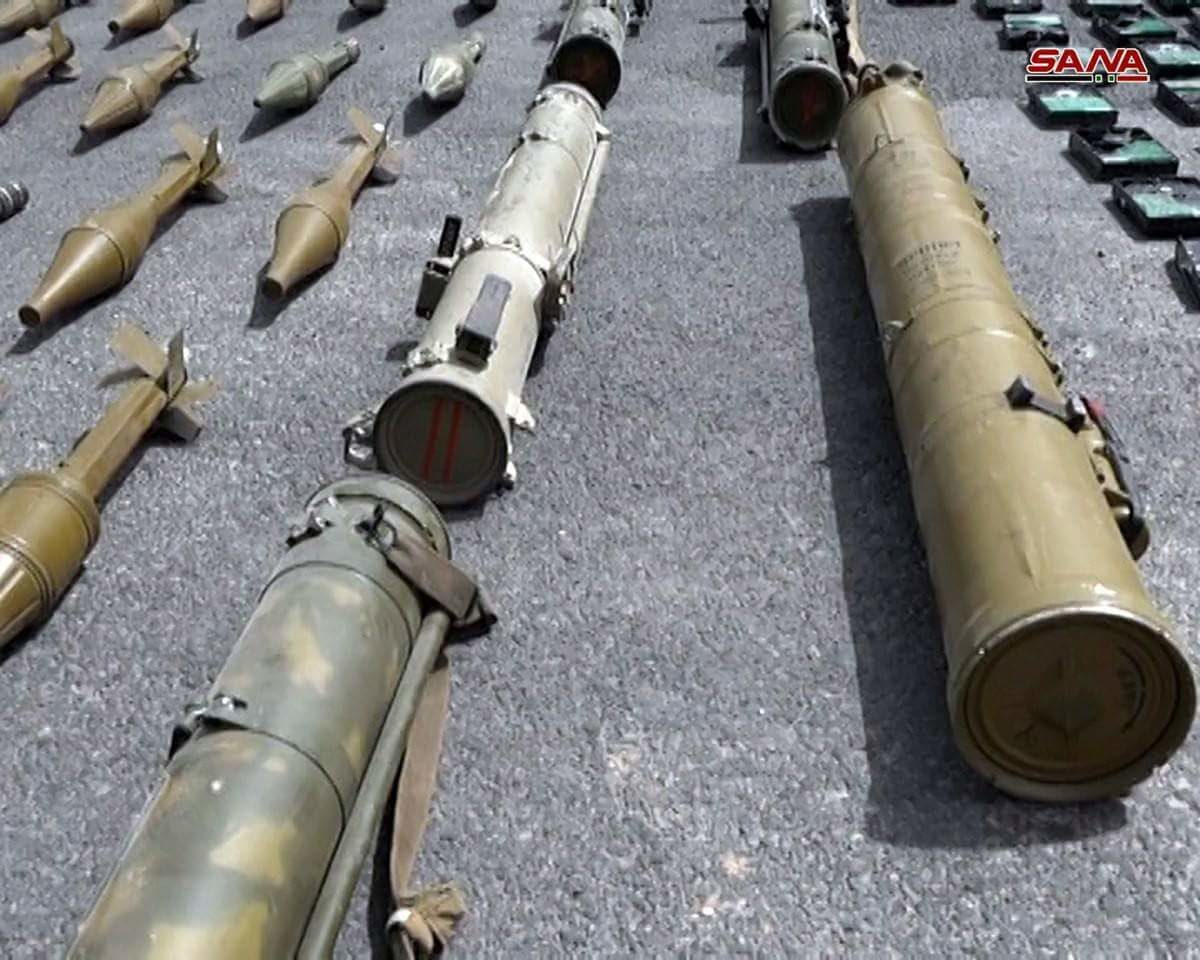 Click to enlarge Sized weapons