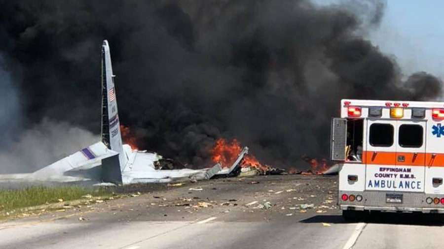 Click to enlarge plane crash Savannah