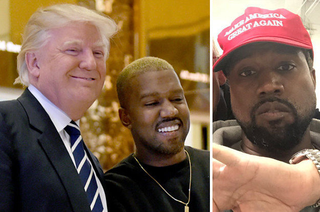 Click to enlarge kanye trump maga