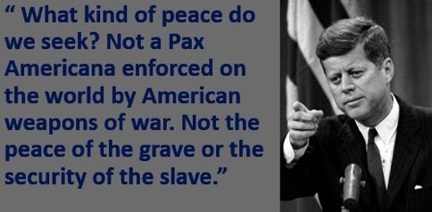 jfk peace quote