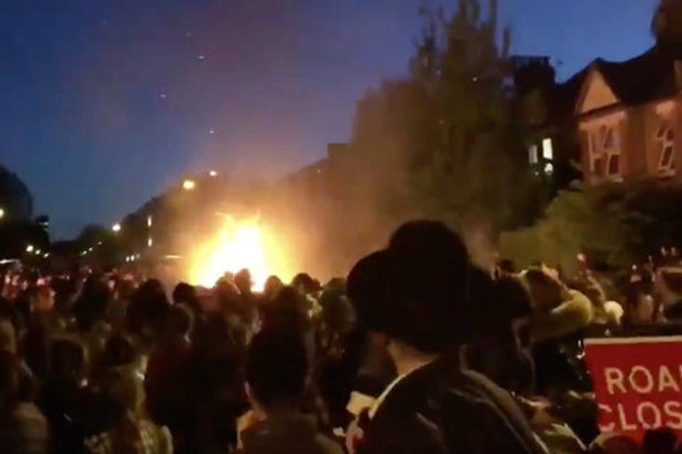 Click to enlarge explosion London Jewish festival