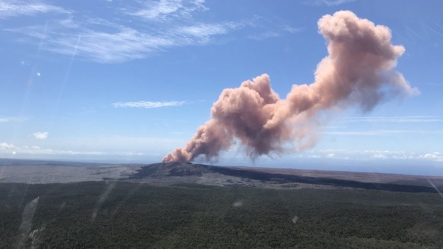 Click to enlarge Kilauea volcano