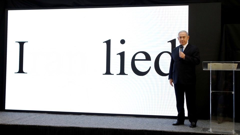 netanyahu iran lied speech