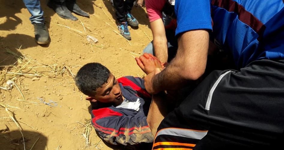 Click to enlarge Palestinian shot