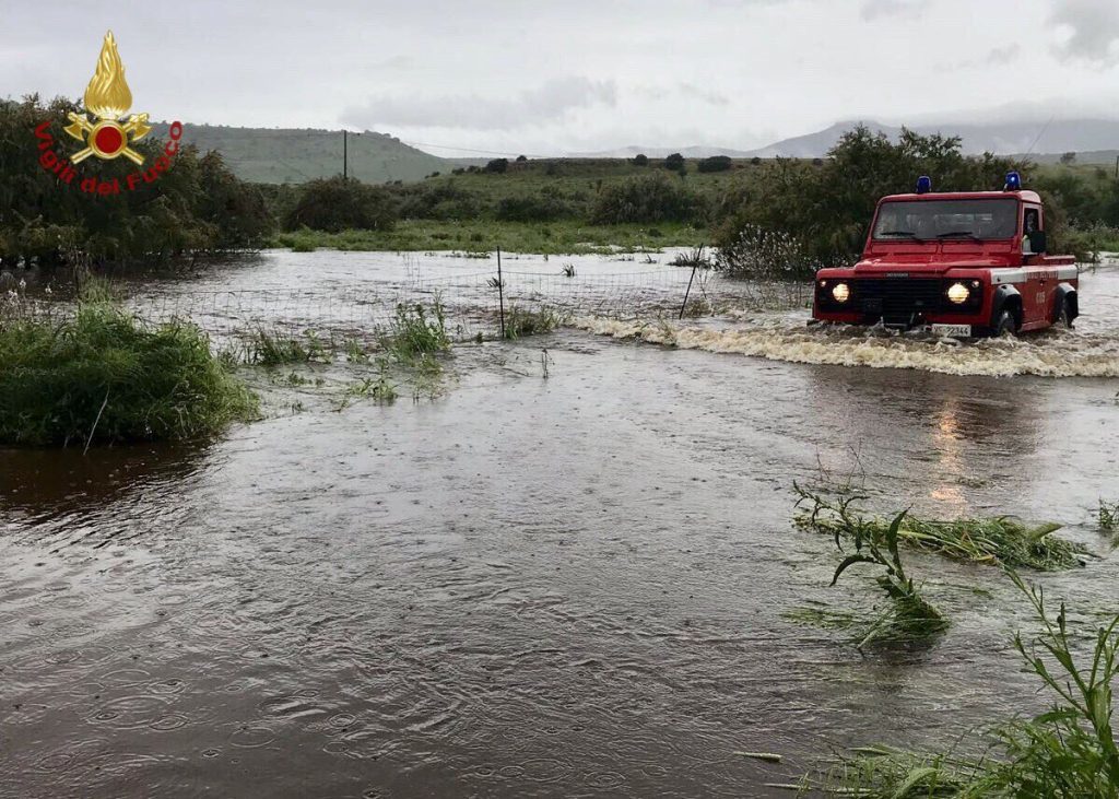 Click to enlarge Floods in Nuoro Province, Sardinia, 02 May 2018
