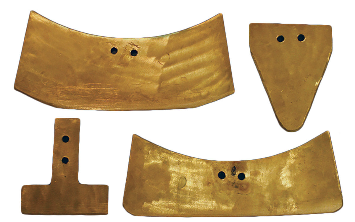 Click to enlarge Bronze ax blades