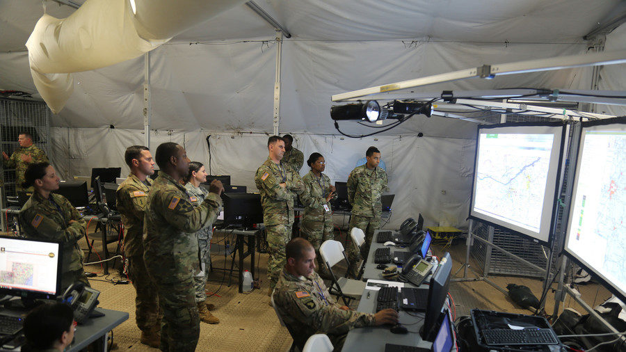 US cyber warfare training