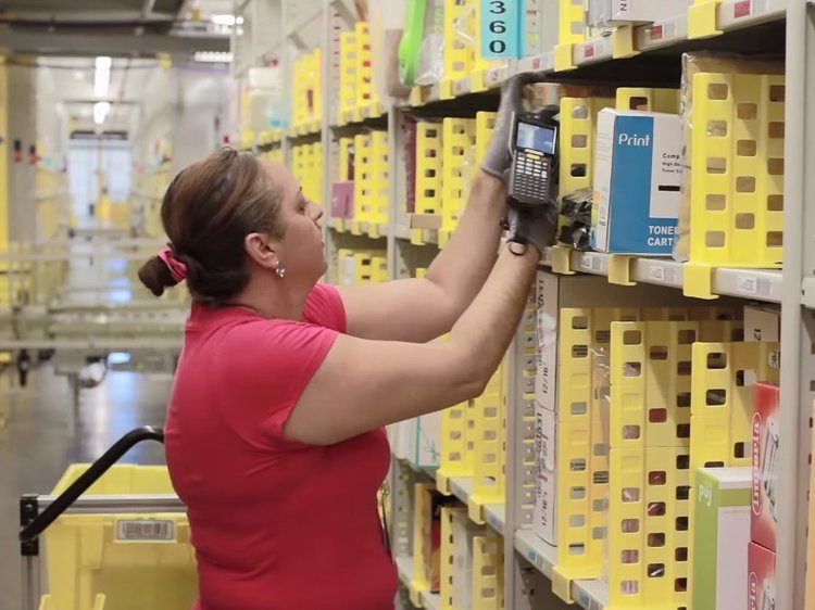 amazon worker