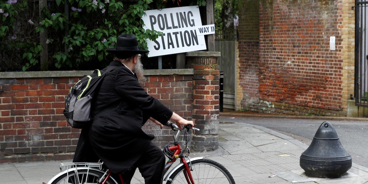 UK Polling station