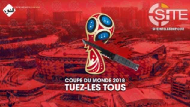 ISIS threat football World Cup Moscow