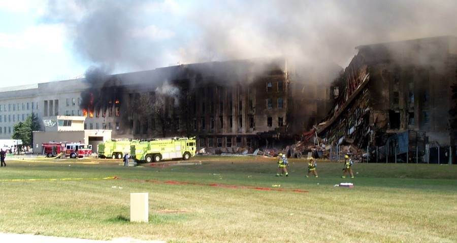 petnagon lawn 911 9-11 9/11 no plane