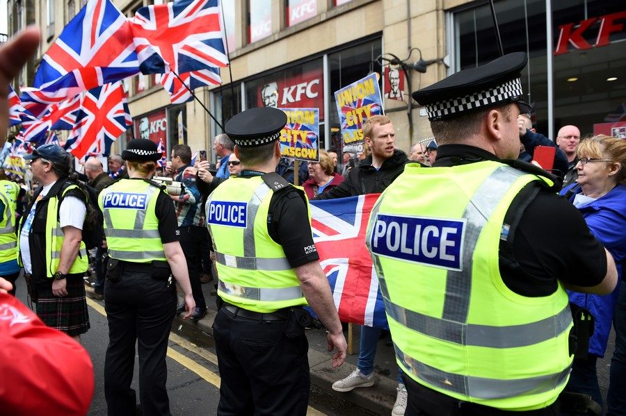 Thousands of people have hit the streets of Glasgow to march in pro-independence rallies
