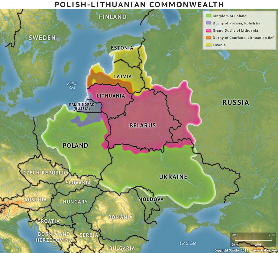 Click to enlarge Polish-Lithuanian Commonwealth
