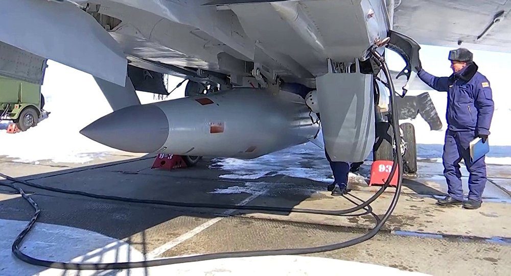 Click to enlarge The crew of the Russian Aerospace Forces MiG-31