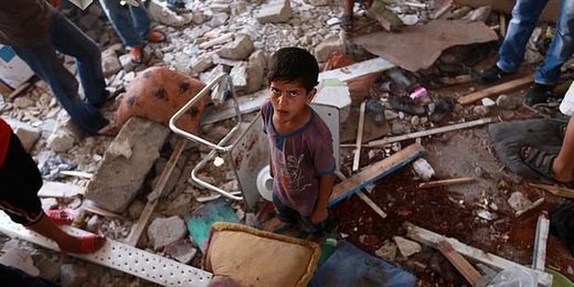 Click to enlarge jabaliya school bombing Israel Protective Edge