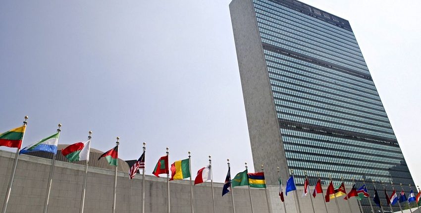 Click to enlarge united nations building