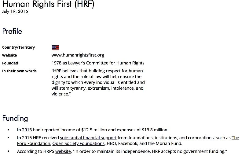 Click to enlarge Human Rights First