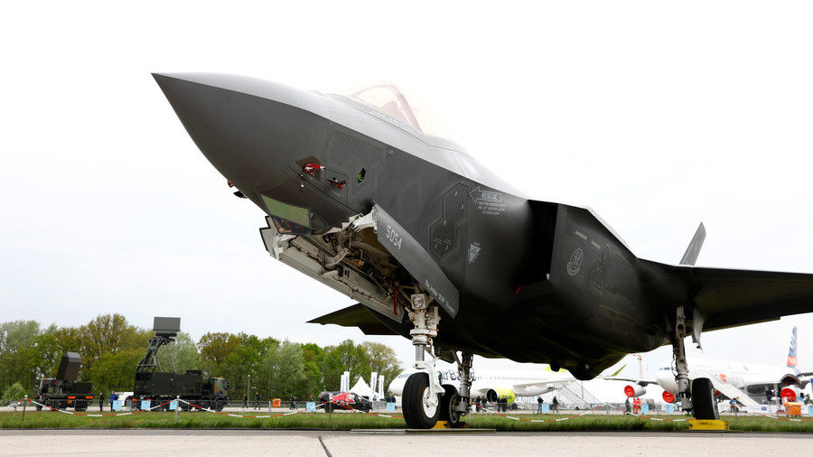 A Lockheed Martin F-35 aircraft