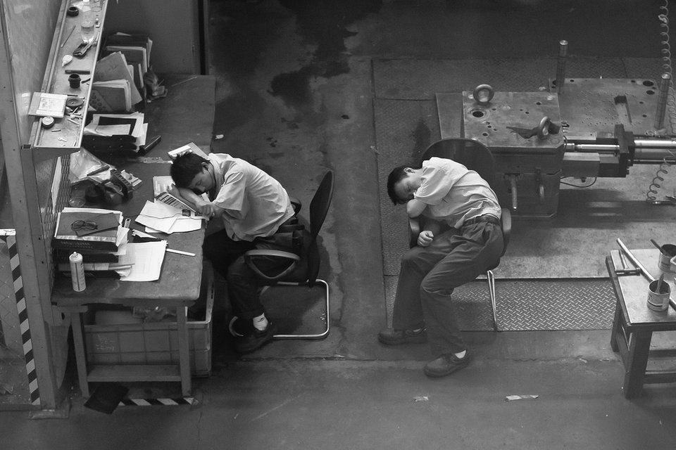 overworked employees