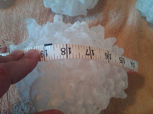 Baseball-sized hail: How severe hailstorms have caused devastation and killed people Baseball-sized hail: How severe hailstorms have caused devastation and killed people
