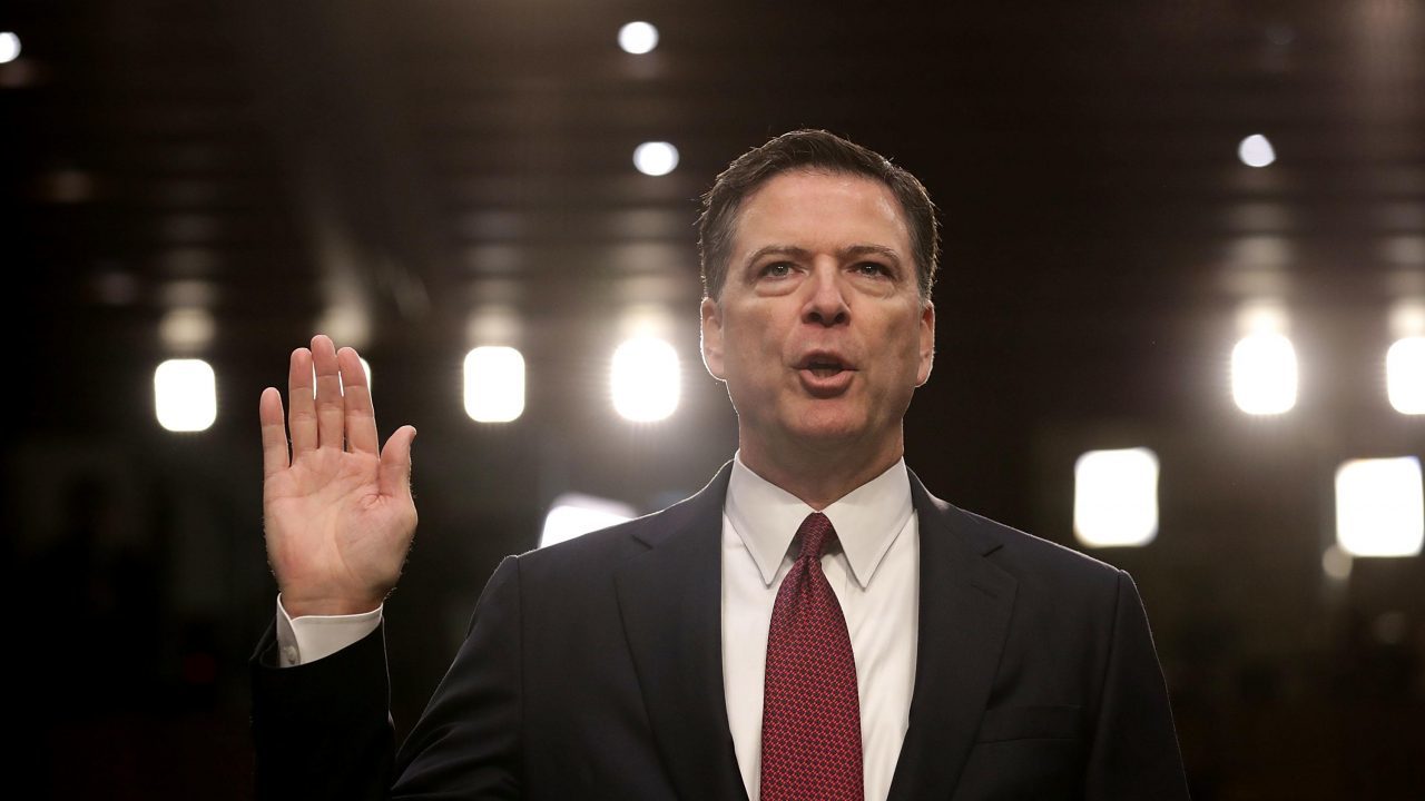 Click to enlarge James Comey