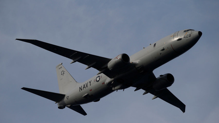 Click to enlarge A US Navy Boeing P-8A Poseidon